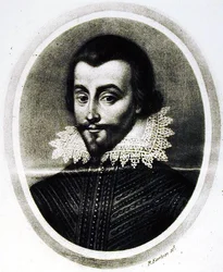 Robert Cecil (ca. 1563-1612) 1. Earl of Salisbury, Illustration aus Portraits of Characters Illustrious in British History, graviert von Richard Earlom (Mezzotinto)